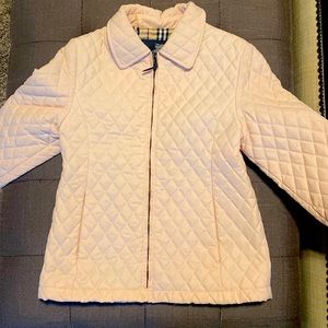 Burberry girls size 6 zipper jacket, authentic!!